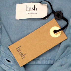 Hush Blue Washed Jersey Shirt