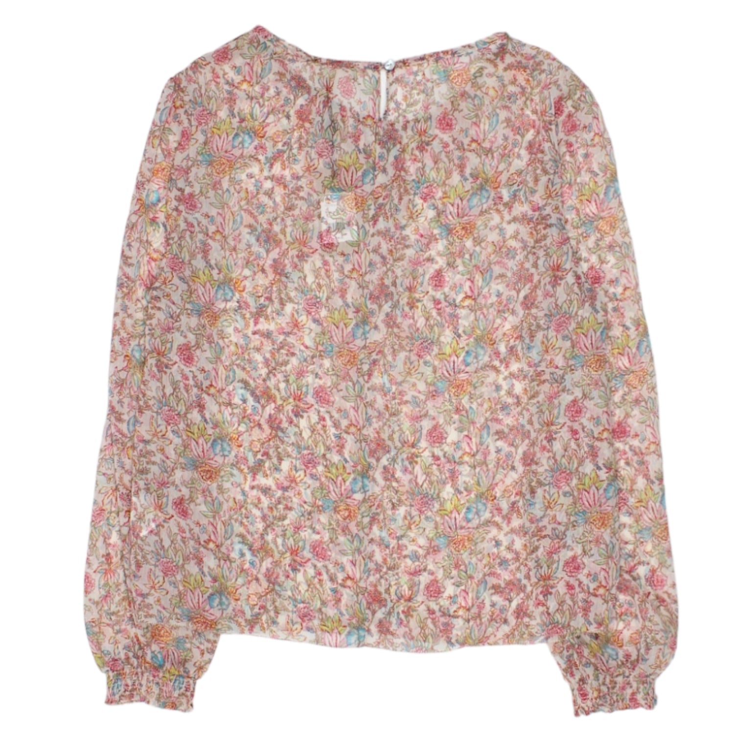 Hush Pink Floral Neve Blouse