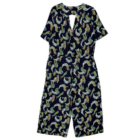 Hush Navy Tiger Print Jumpsuit