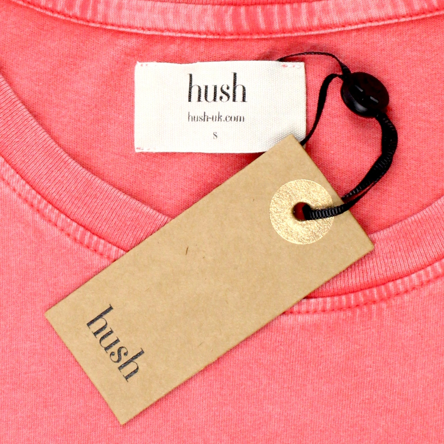 Hush Washed Red C'est La Vie T-Shirt