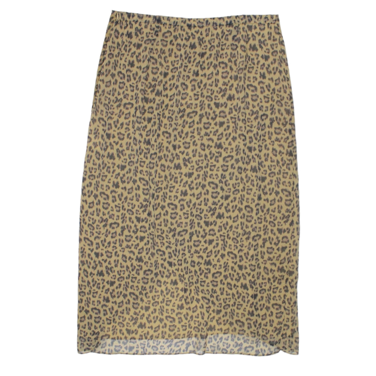 Hush Brown Leopard Delyn Wrap Skirt