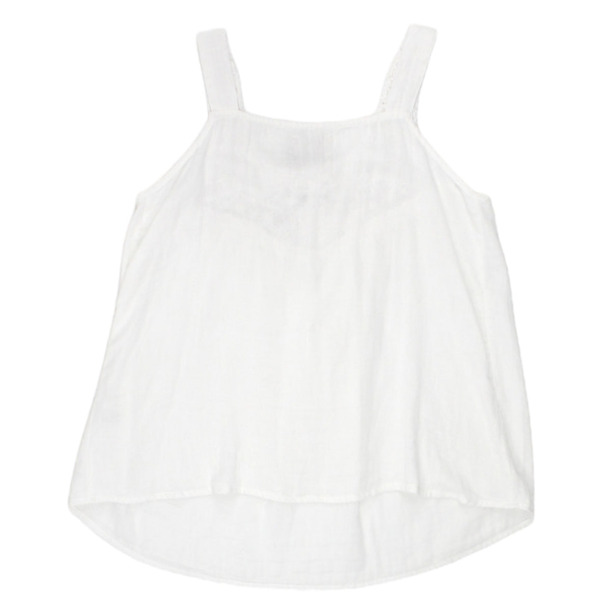 Hush White Macrame Beach Top