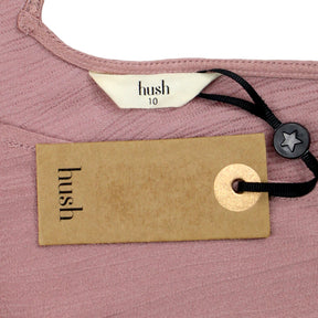 Hush Dusky Pink Silky Lauron Top