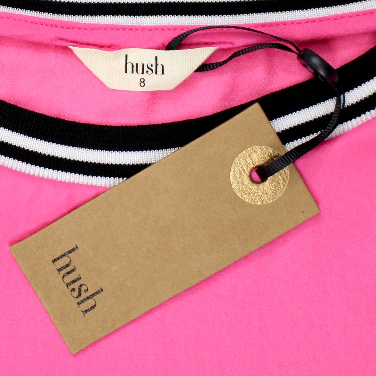 Hush Deep Rose Pink Melanie Top