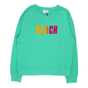 Hush Green Beach Ombre Sweatshirt