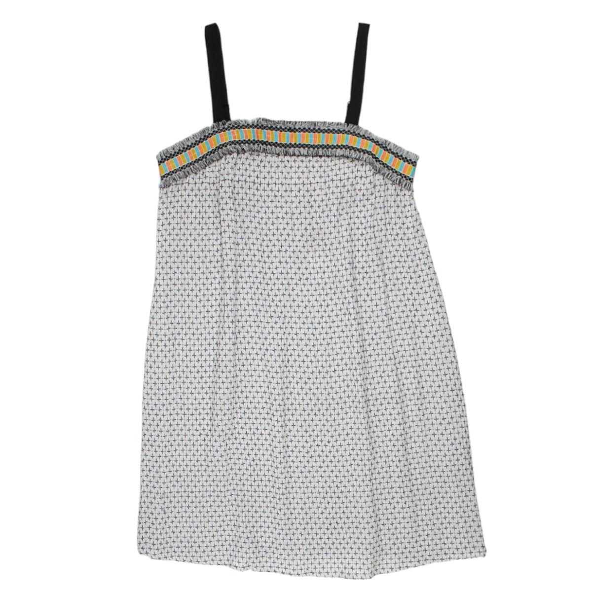 Hush White/Black Maia Sun Dress
