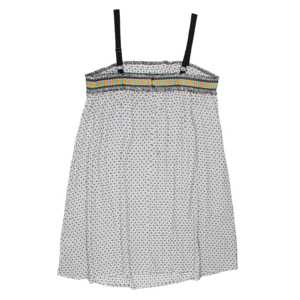 Hush White/Black Maia Sun Dress