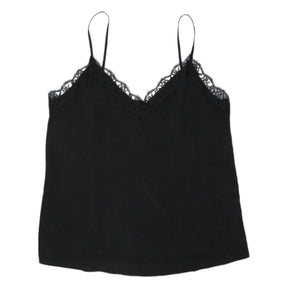 Hush Black Silk Oxford Cami