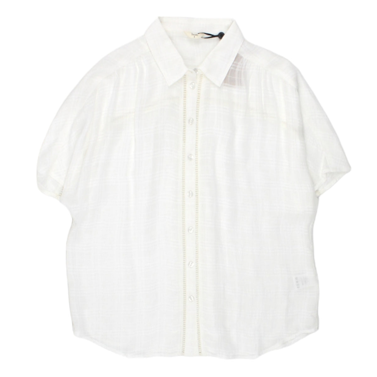 Hush Ecru Check Kate Shirt