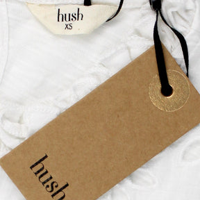 Hush White Broderie Anglais T-Shirt