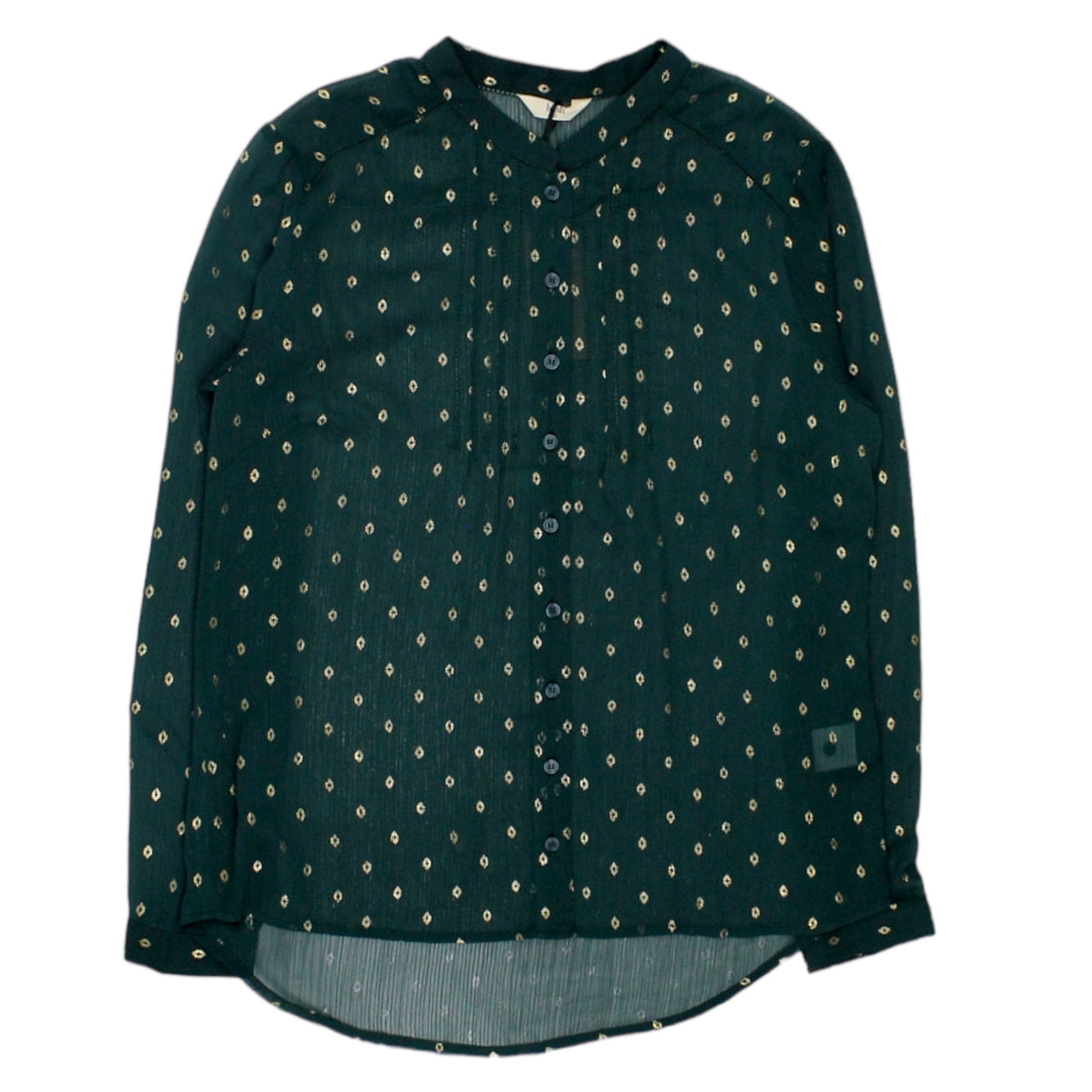 Hush Green/Gold Alessia Shirt
