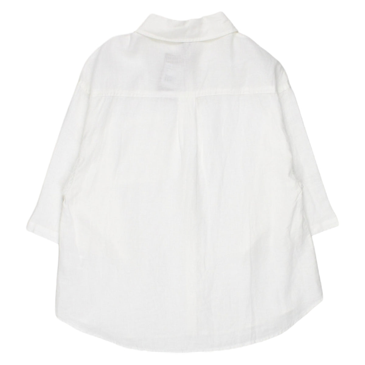 Hush White Nuisa Relaxed Linen Shirt
