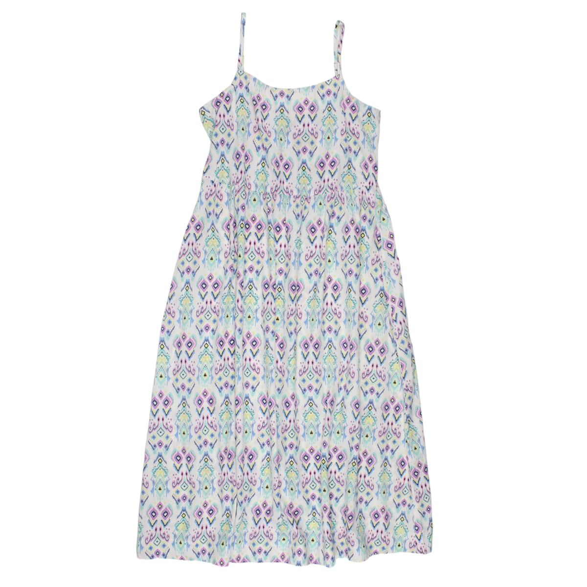 Hush White Ikat Orlandi Sundress