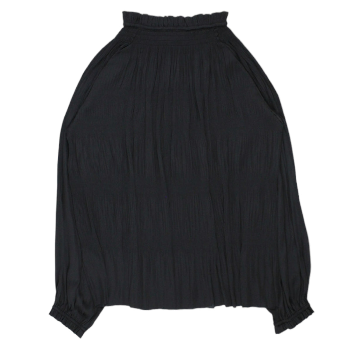 Hush Black Saffron Crinkle Blouse