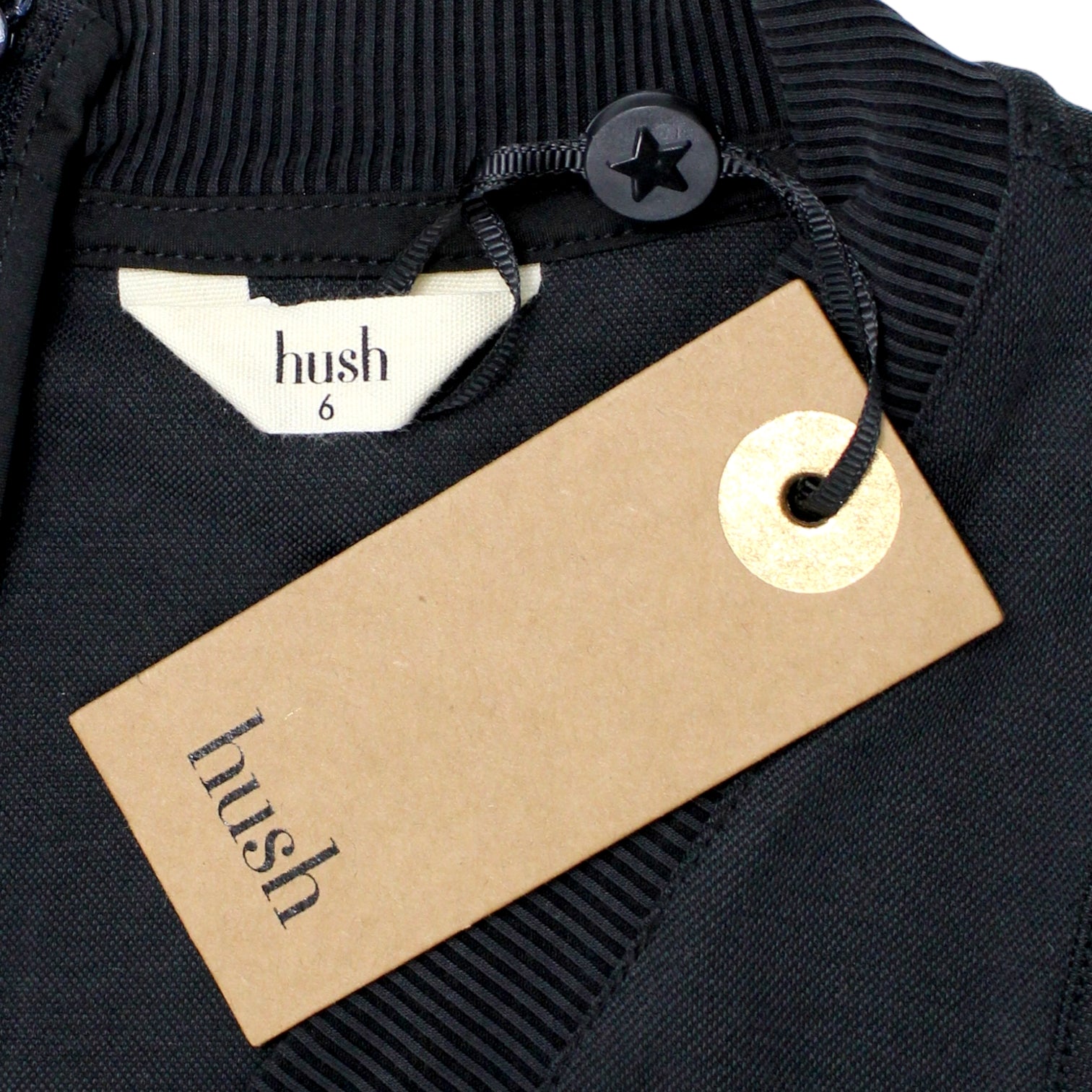 Hush Soft Black Lea Jumpsuit