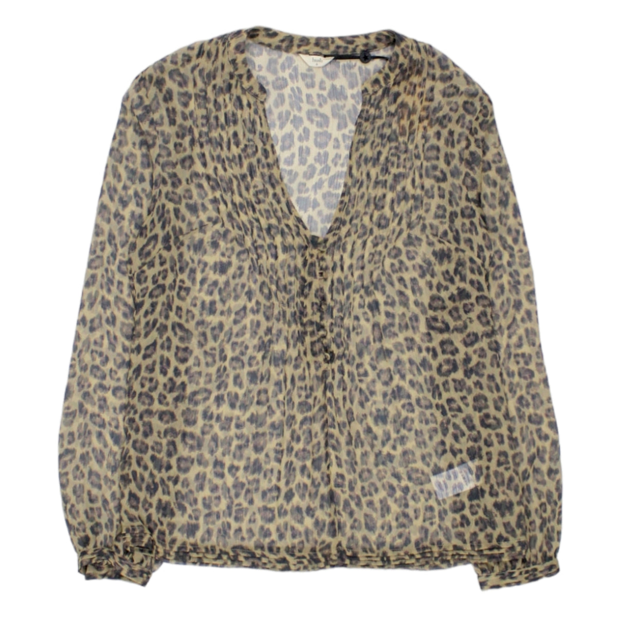 Hush Brown Leopard Adaline Top