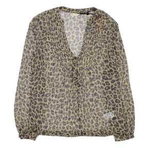 Hush Brown Leopard Adaline Top