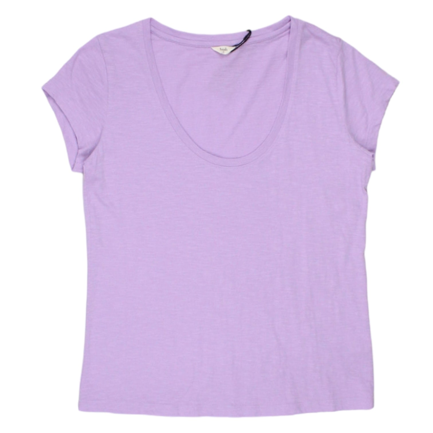 Hush Viola Cotton Slub Tee