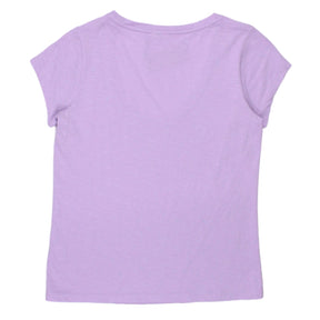 Hush Viola Cotton Slub Tee