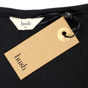 Hush Black Cowl Neck Jersey Cami