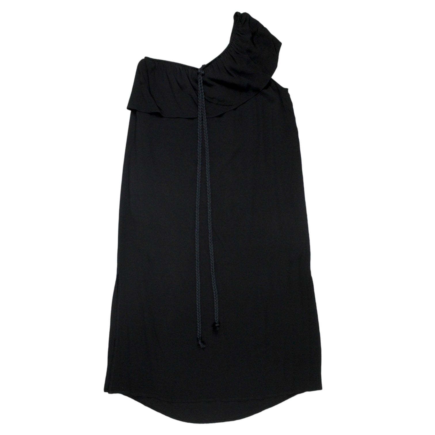 Hush Black One Shoulder Maxi Dress