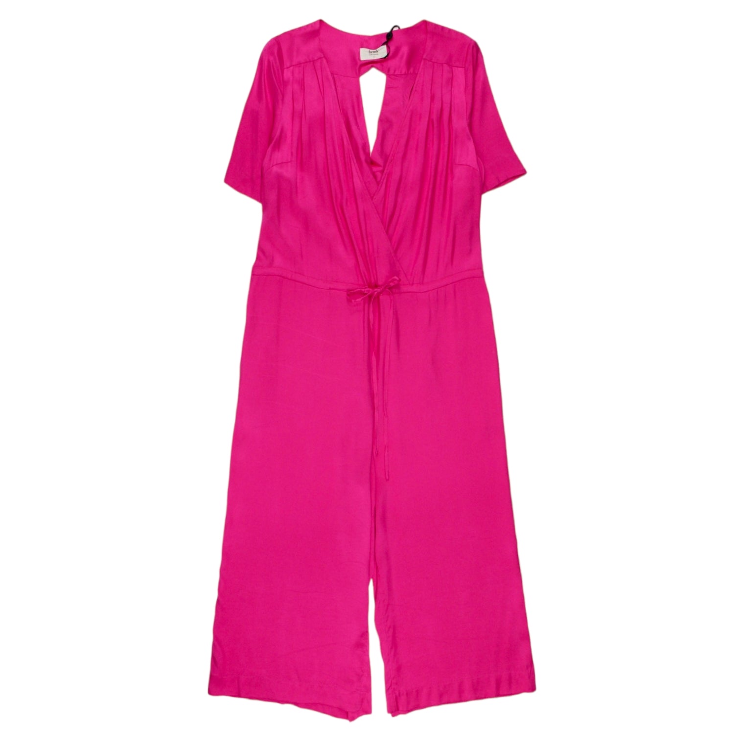 Hush Fuchsia Carly Cropped Jumpsuit