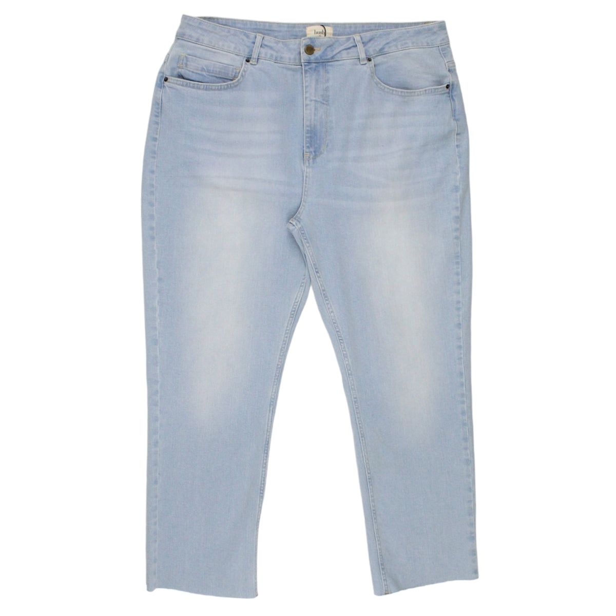 Hush Pale Blue Lenny Straight Leg Jeans