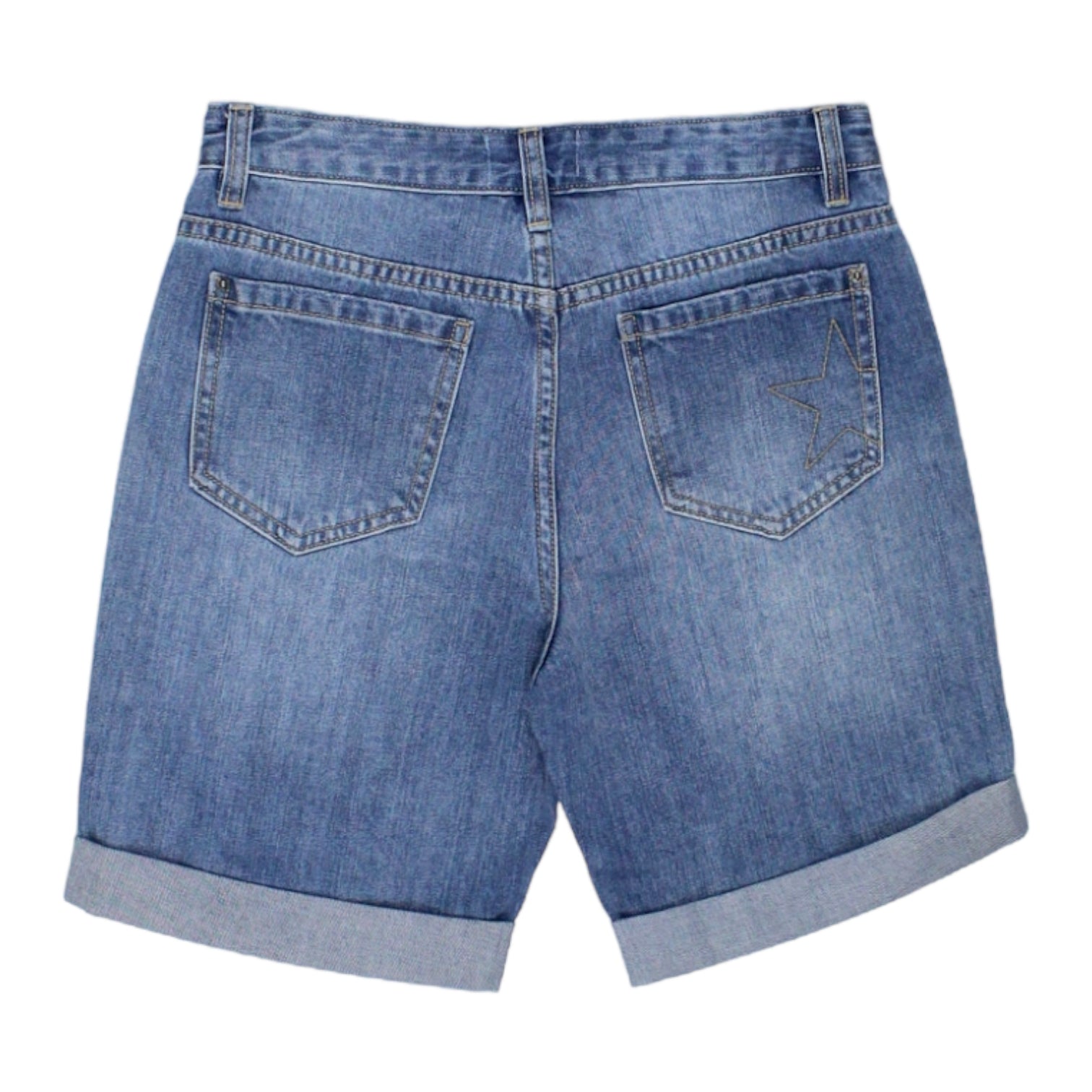 Hush long best sale denim shorts