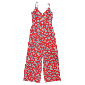 Hush Red Cosmos Vallone Jumpsuit