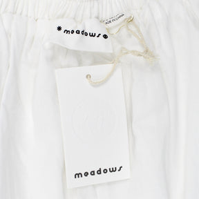 Meadows White Lined Caspia Shorts