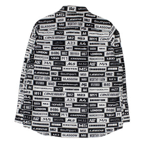 Boiler Room Black/White Road Rave Shirt