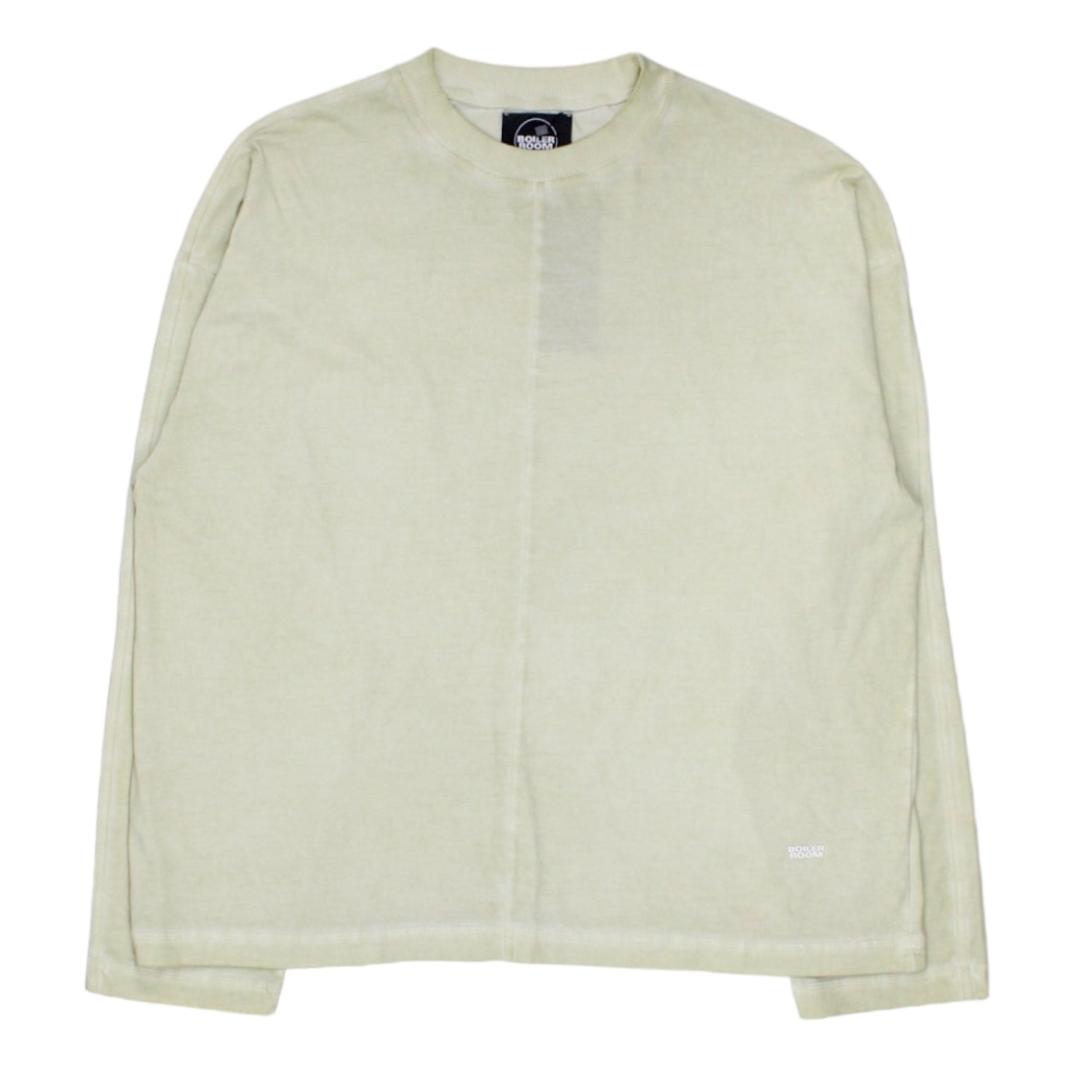 Boiler Room Cream Long Sleeved Top