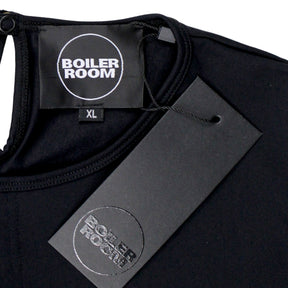 Boiler Room Black Cut Out Back Top