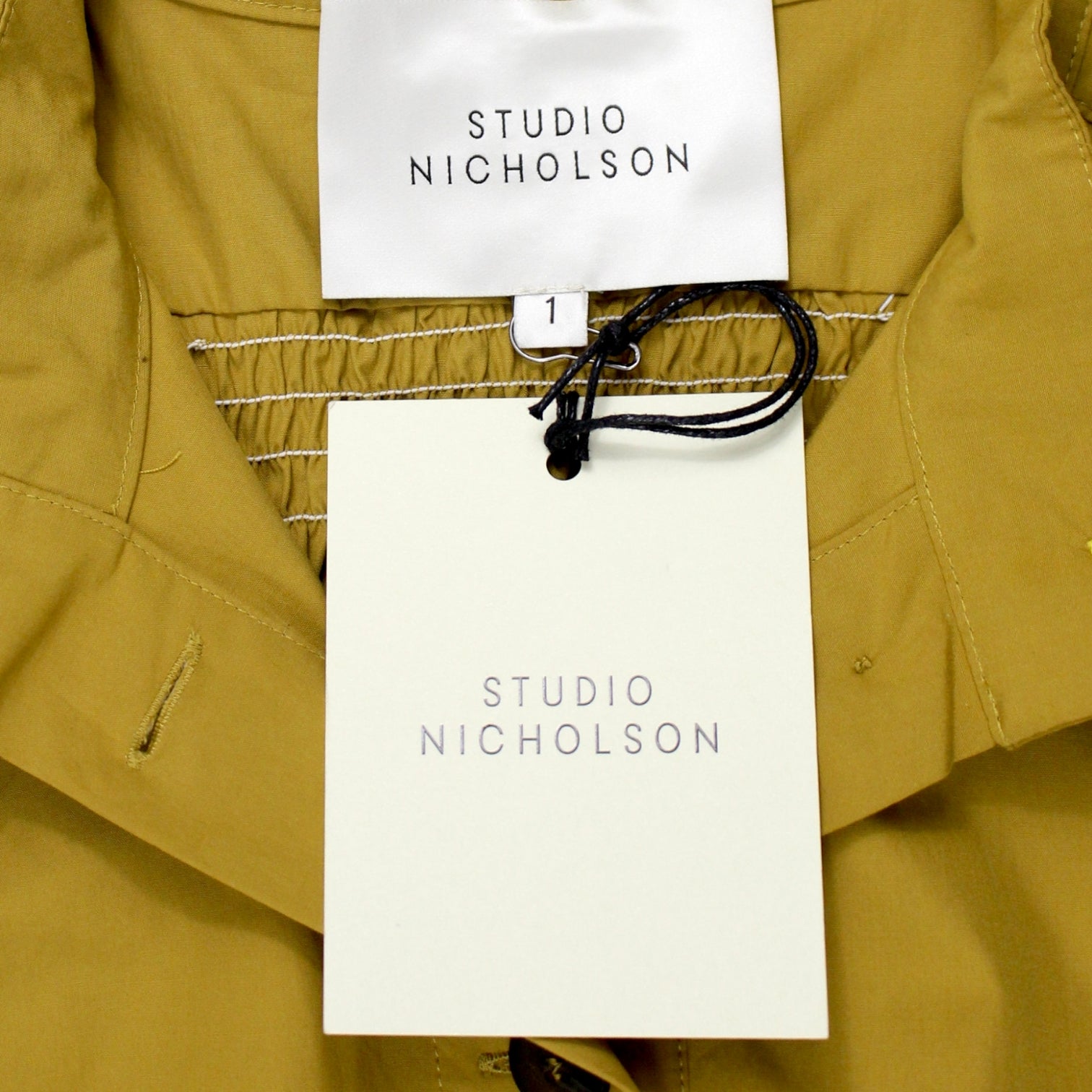 Studio Nicholson Mustard Knoll Dress
