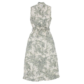 Tommy Hilfiger Green Floral Shirt Dress