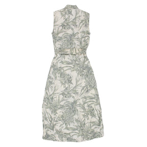 Tommy Hilfiger Green Floral Shirt Dress