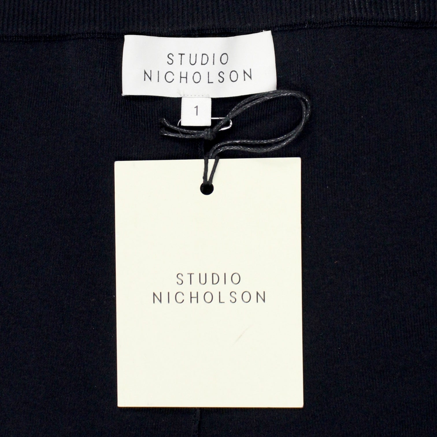 Studio Nicholson Navy Knitted Shorts