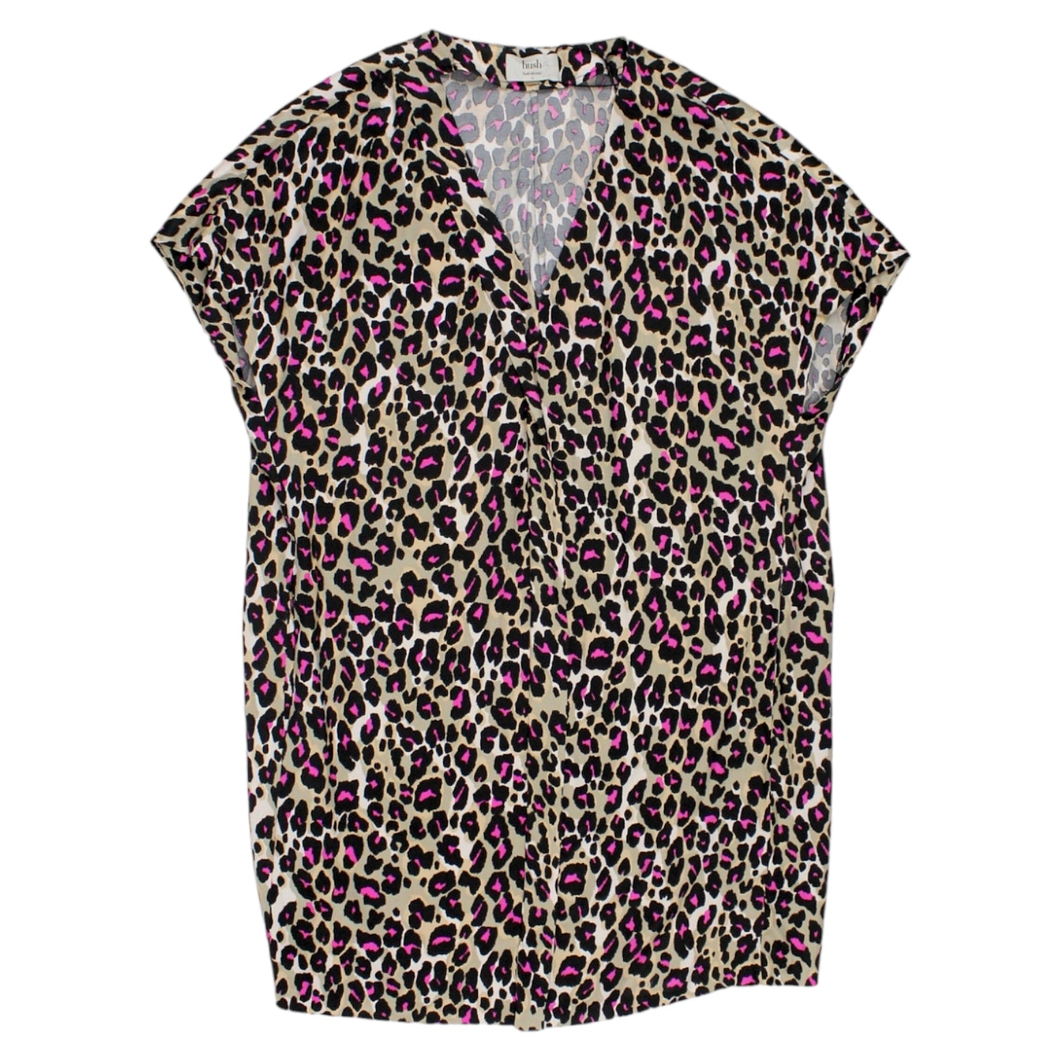 Hush Cream Leopard Jayne Dress