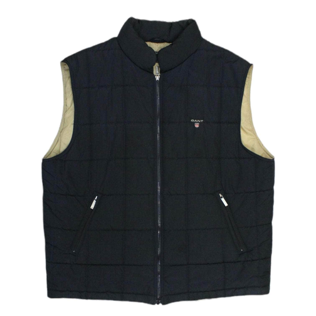 Gant Grey Padded Gilet Jacket