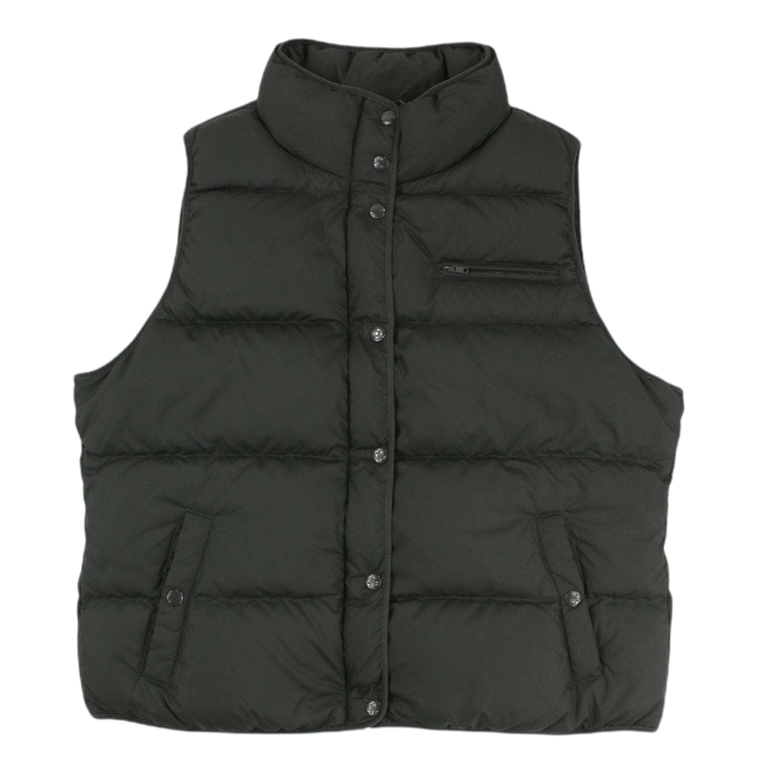 J.Crew Grey Quilted Puffer Gillet