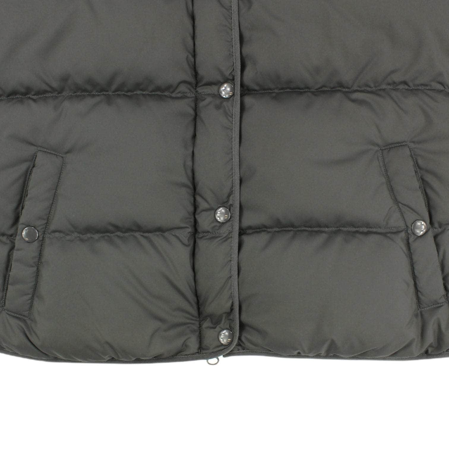 J.Crew Grey Quilted Puffer Gillet
