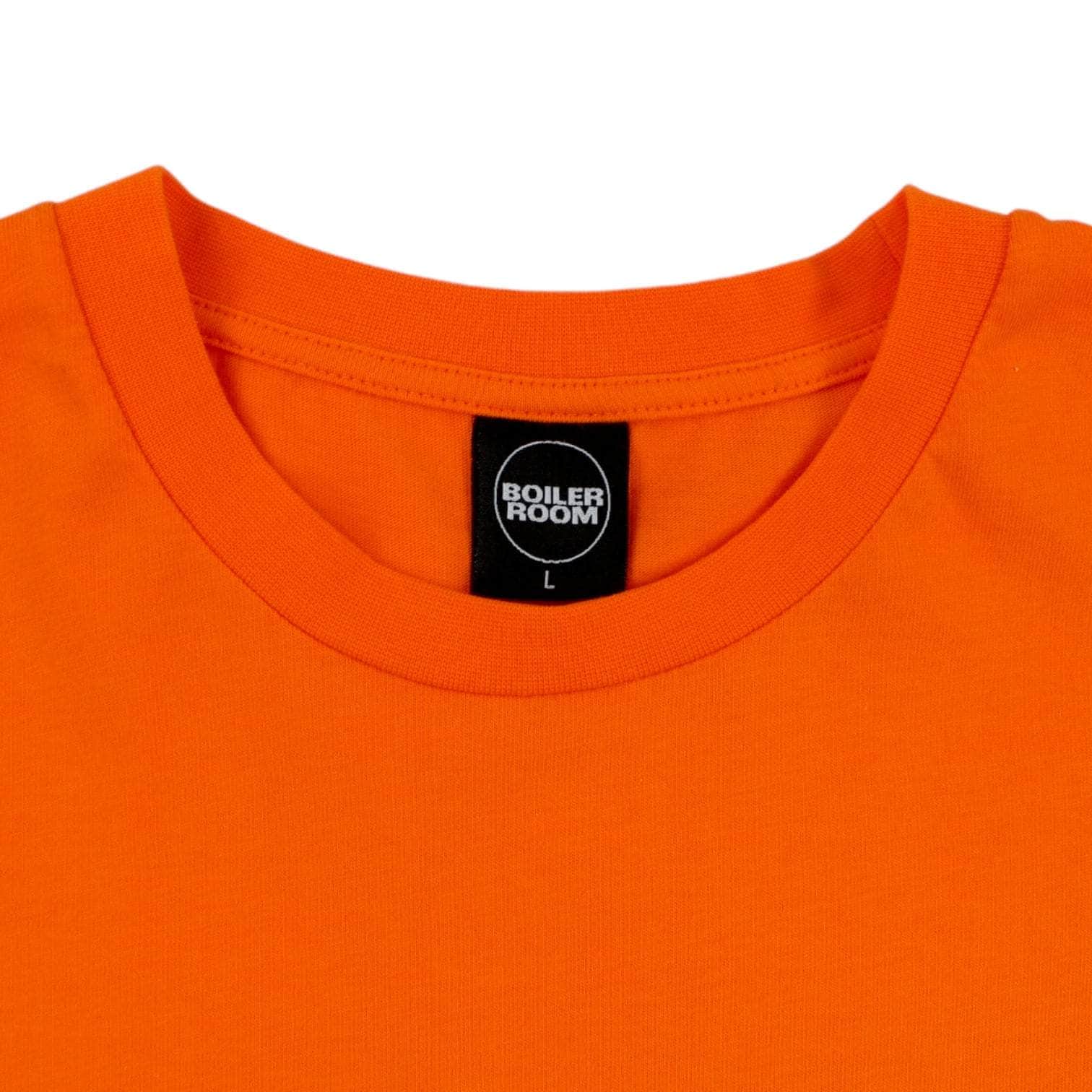 Boiler Room Orange Logo T-Shirt