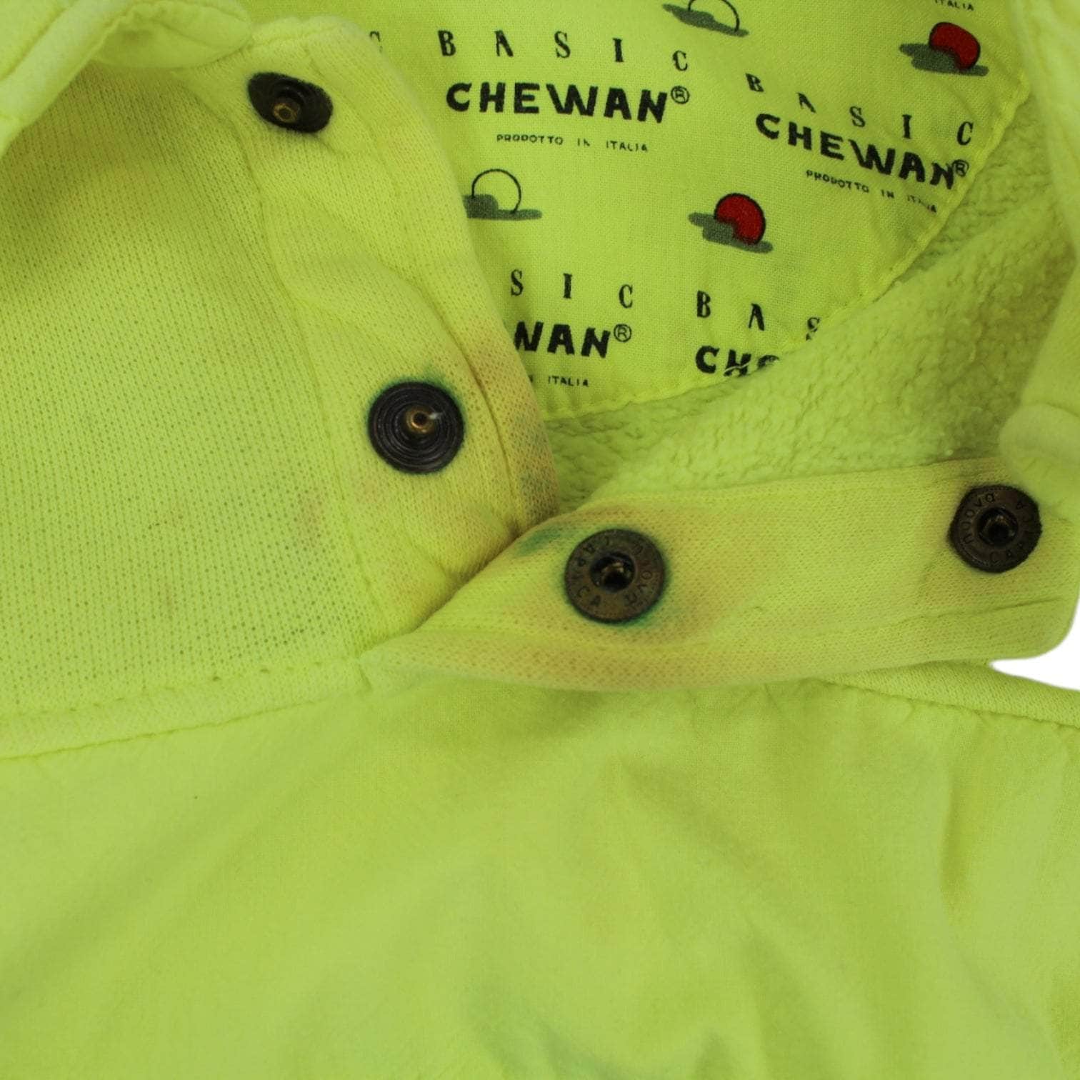 Chewan Yellow Vintage 90's Patch Sweatshirt