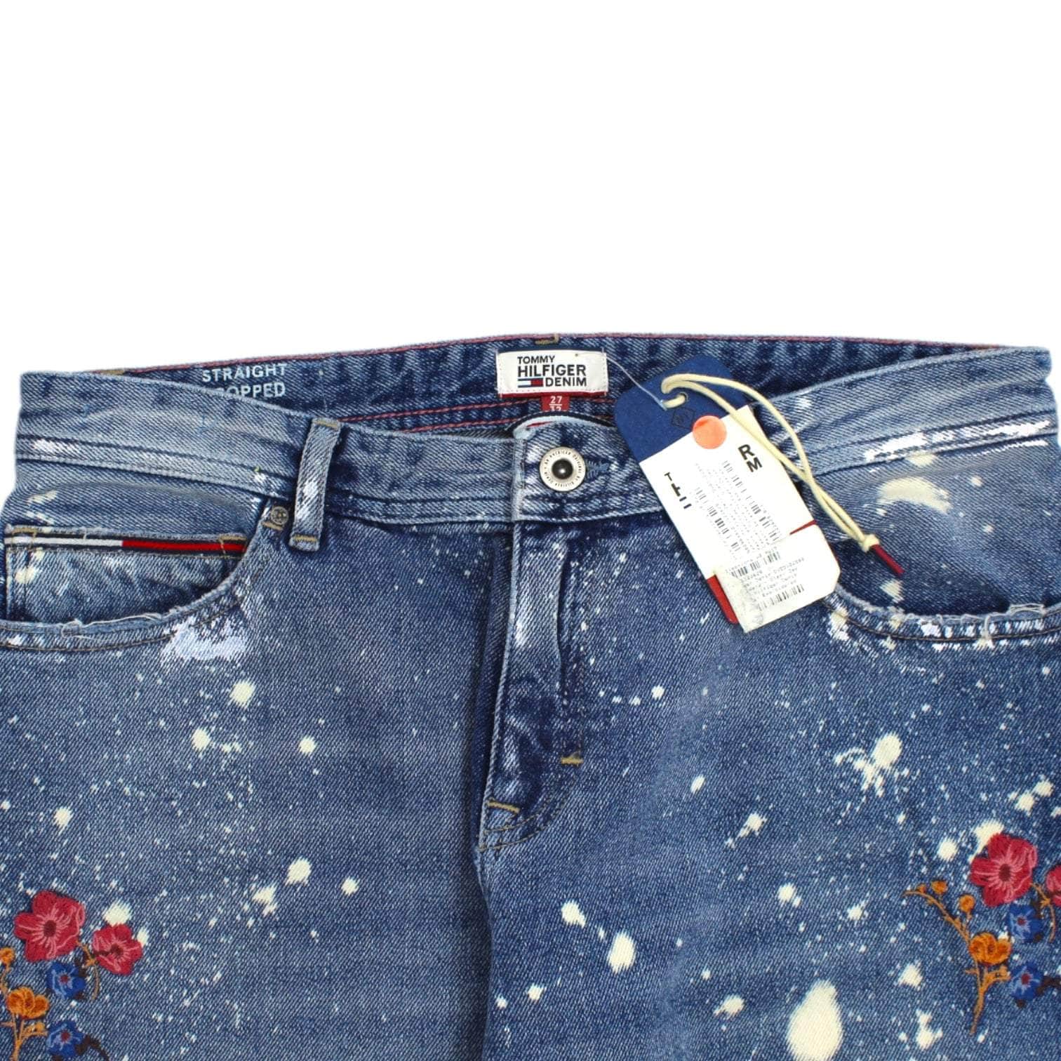 Tommy Hilfiger Embroidered Paint Splash Jeans