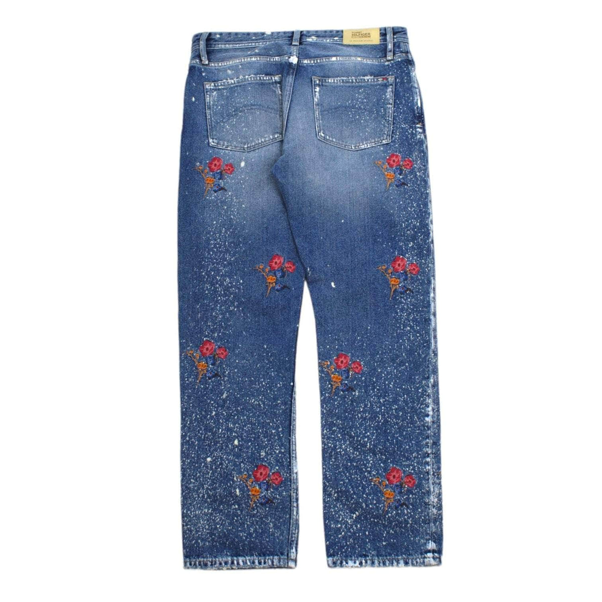 Tommy Hilfiger Embroidered Paint Splash Jeans