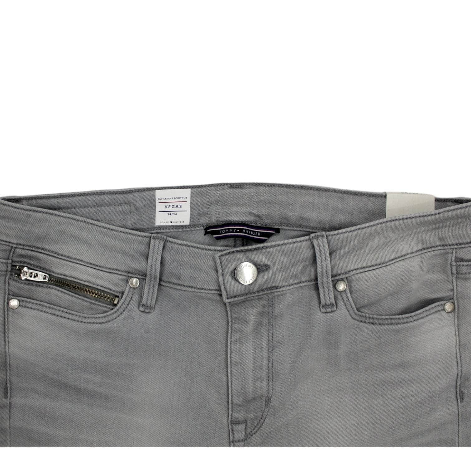 Tommy Hilfiger Grey Flared Skinny Jeans