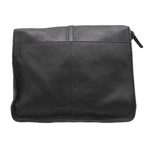 M&S Black Leather Cross Body Bag