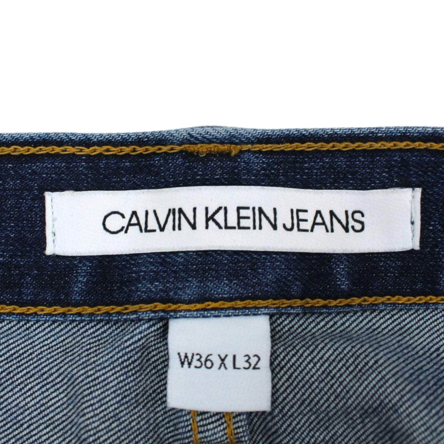 Calvin klein shop jeans label