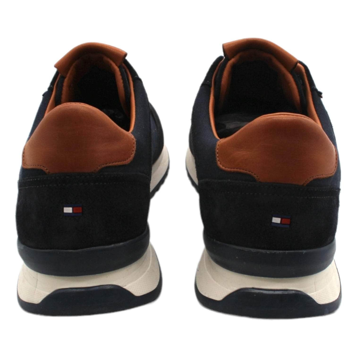 Tommy Hilfiger Navy Embroidered Logo Trainers