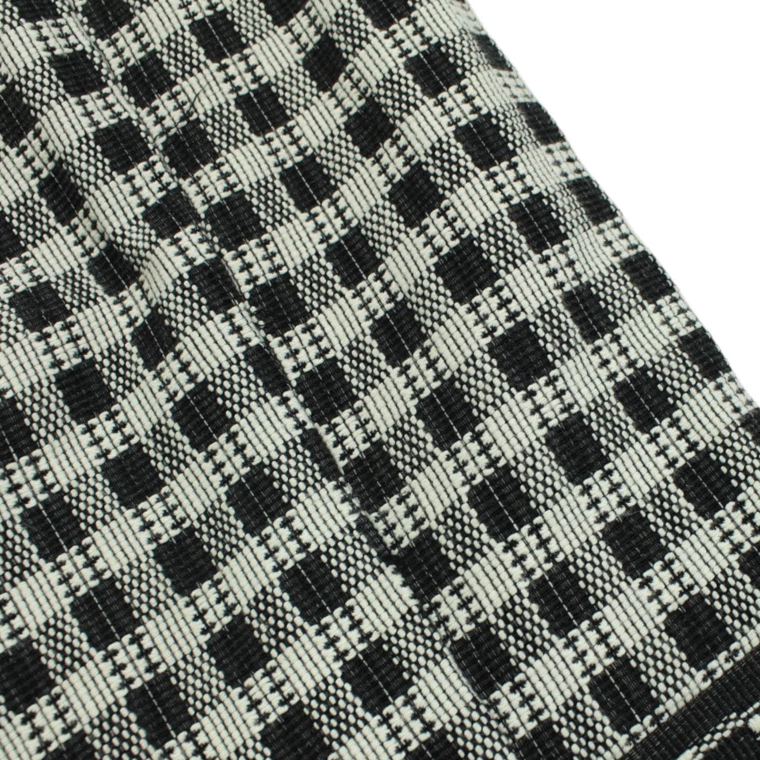 & Other Stories Black & White Check Coat